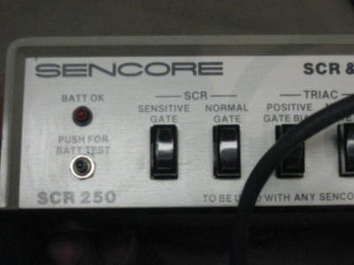 Sencore SCR250 scr&triac test accessory
