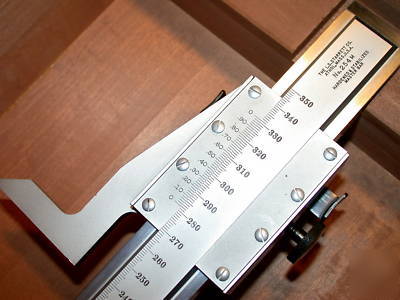 Starrett 350MM master vernier height stand no. 254M