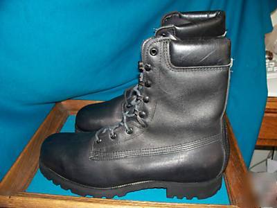 Wildland firefighting leather mens fire work boots 12 w