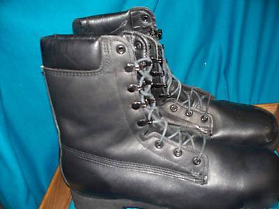 Wildland firefighting leather mens fire work boots 12 w