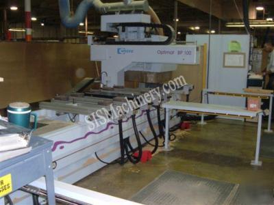 Weeke bp-100 point-to-point cnc machining center