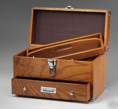 New gerstner international gi-515 red oak tote chest 