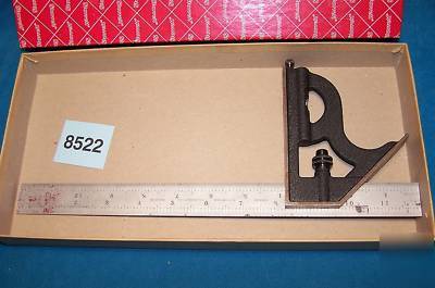 Starrett combo square cast iron head C11H-12-16R + $1NR