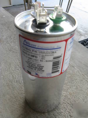 Global amrad engineering 80+5.0 mfd motor run capacitor