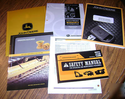 John deere 35D 50D excavator operators owners manual jd