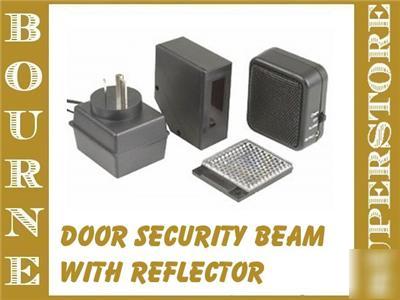 Laser door security beam with reflector & chime -s 5335