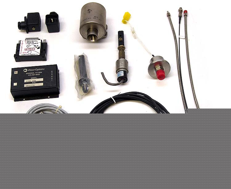 Lot 12 fiber optic sensor /cables /vacuum switch /timer