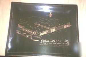 Elgin-macor bienenfeld glass collectible - kraus
