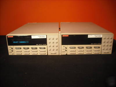 Keithley 7001 dual rack, 2-slot multi-purpose mainframe