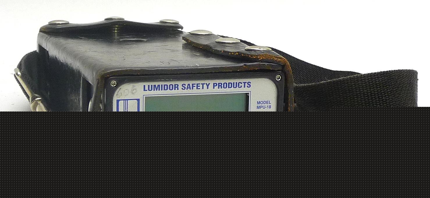 Lumidor gaspro max mpu-18 multi gas monitor detector