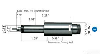 Nsk nakanishi spindle amh-301 0.897