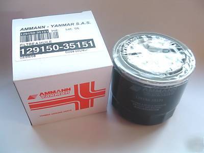 Oem yanmar oil filter 129150-35151 takeuchi thwaites 