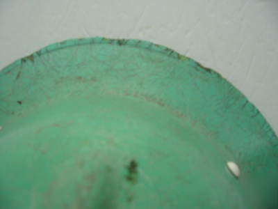 Old bullard fiberglass hard hat hard boiled well used