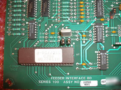 Pitney bowes 8300 part: feeder interface board 3187000