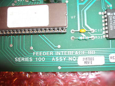 Pitney bowes 8300 part: feeder interface board 3187000