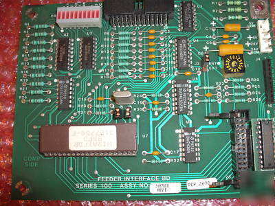 Pitney bowes 8300 part: feeder interface board 3187000