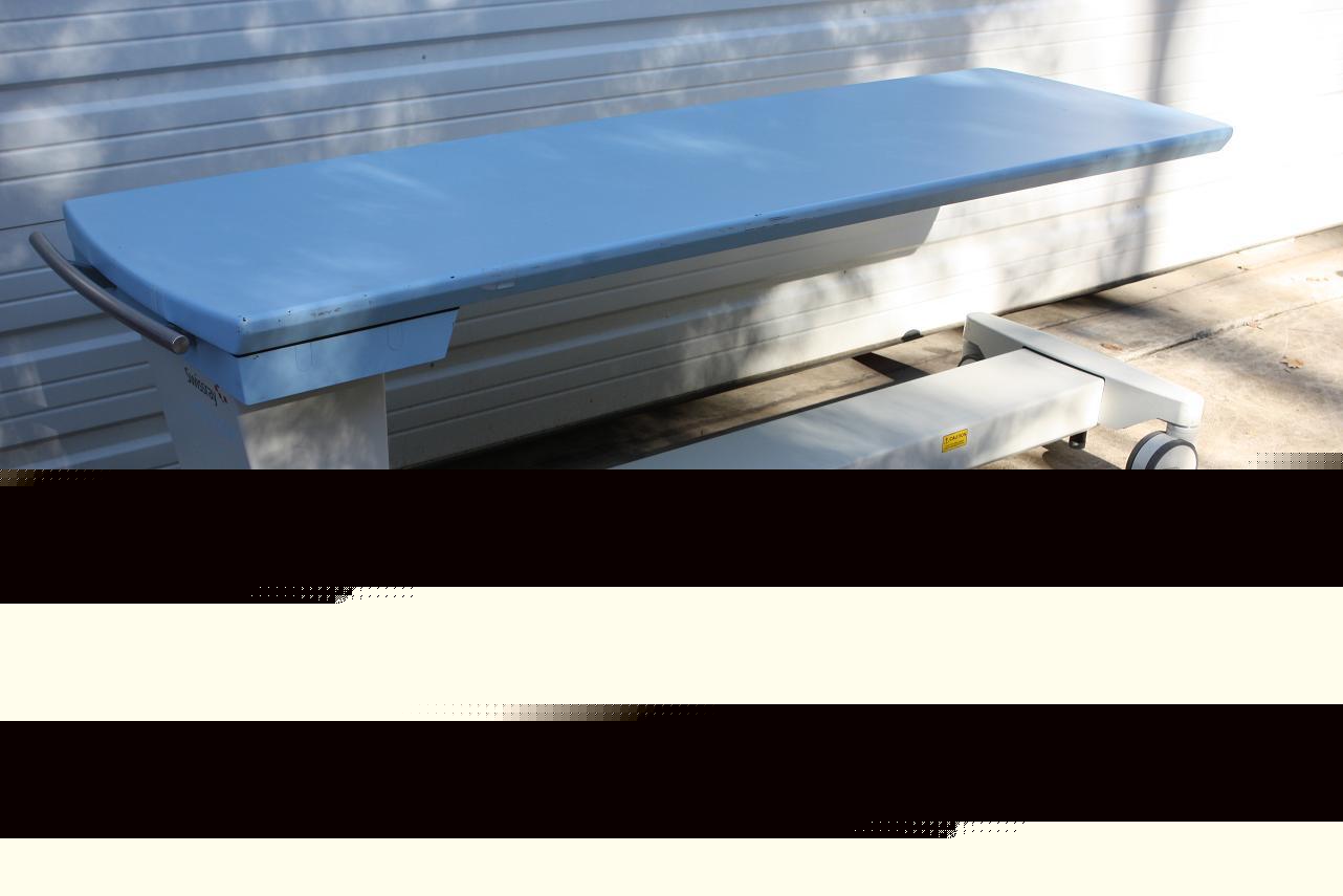 Swissray igs 1000 mobile table x-ray radiology 4WAY top