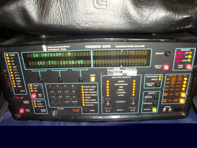 *fireberd 6000 communications analyzer*used*