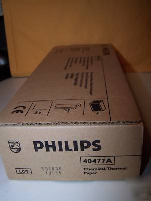 New philips 40477A chemical/thermal paper sealed