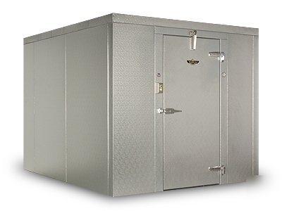 New us cooler 8'X10' o/d walk-in cooler, o/d remote ref- 