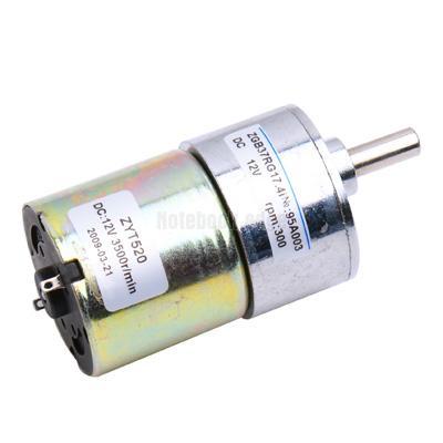 12V dc 300 rpm high torque gear-box electric car motor