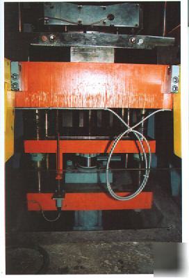 150 ton ph hydraulic 4-post down-acting press with cnc