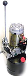 24V dc single acting hydraulic pump powerunit