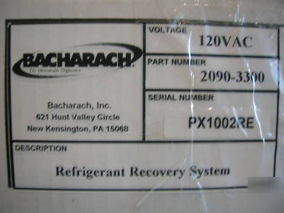 Bacharach stinger 2000 factory reconditioned box