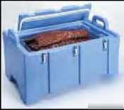 Cambro slate blue insulated food pan carriers