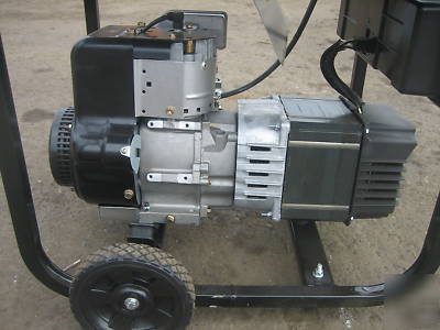 New coleman 6250 gas powered portable generator 10 hp , 