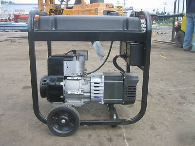 New coleman 6250 gas powered portable generator 10 hp , 