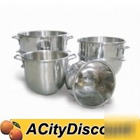 New fma stainless steel mixer bowl fits 60 qt mixer