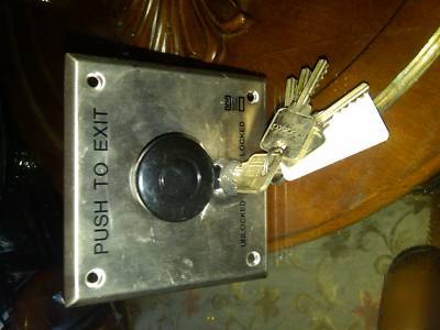 New security key switch alarm industrial medeco cheap