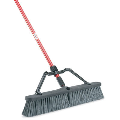 New libman 24IN rough surface push broom - 