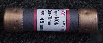 New 45 amp one time cartridge fuse ace 31680, non-45 ** *