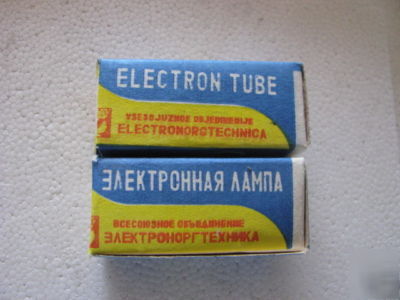 New 6AS6 = 6J2P-ev = 5725 tubes lot of 50 