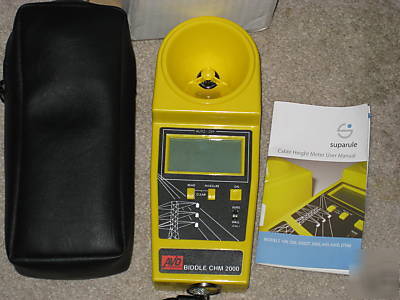 New megger avo biddle chm 2000 cable height meter almost 