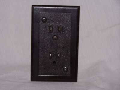 871 receptacle brown self contained outlet mobile home