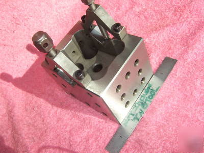 Grind cube clamps machinist/toolmaker, hardened 1/4X20 