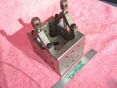 Grind cube clamps machinist/toolmaker, hardened 1/4X20 