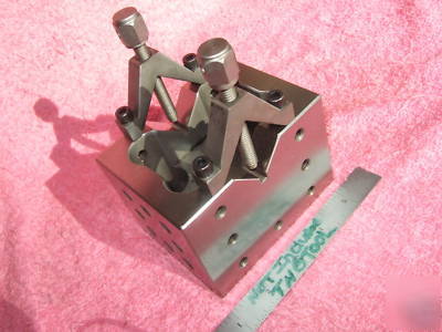 Grind cube clamps machinist/toolmaker, hardened 1/4X20 