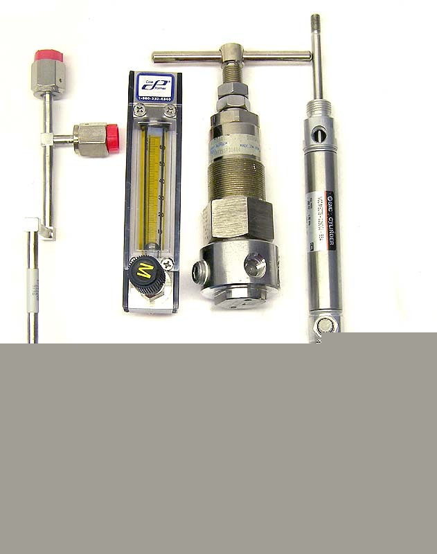 Lot cole parmer flowmeter veriflo nupro valve regulator