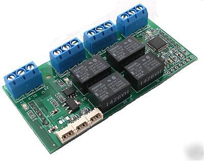 MC433 4 axis unipolar stepper motor controller 8A pwm