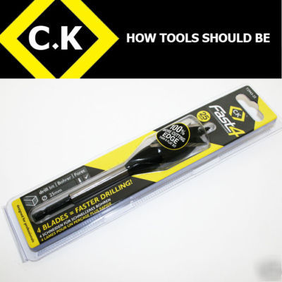Ck fast 4 100% more cutting edge 25MM drill bit