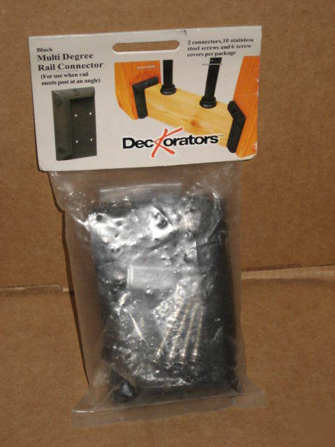 Deckorators multi degree rail connector 2 pack