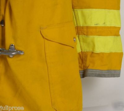 Globe turnout gear bunker coat jacket size 40