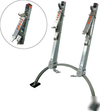 Guardian basemate ladder leveler / stabilizer