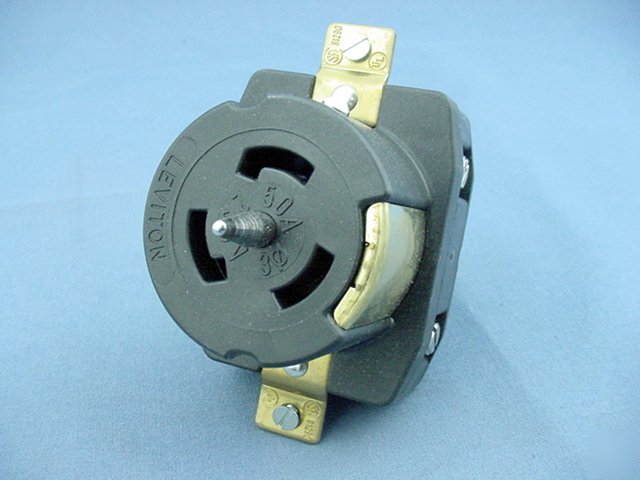 Leviton california cs locking receptacle 50A 250V 3Ã¸