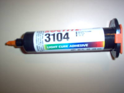 Loctite 3104 light cure adhesive uv cure 25ML 23694