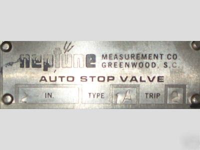 Neptune bronze auto-stop valves type 2